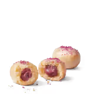Blueberry Cheesecake Filled Timbit