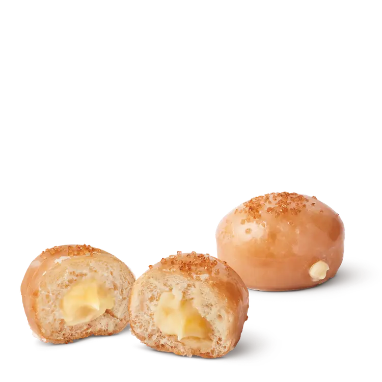 Crème Brulée Filled Timbit
