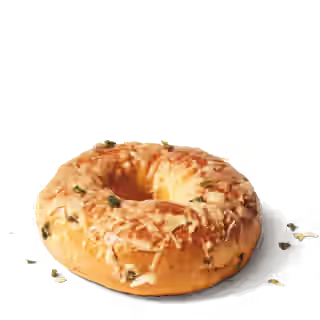 Jalapeno Asiago Mozzarella Bagel