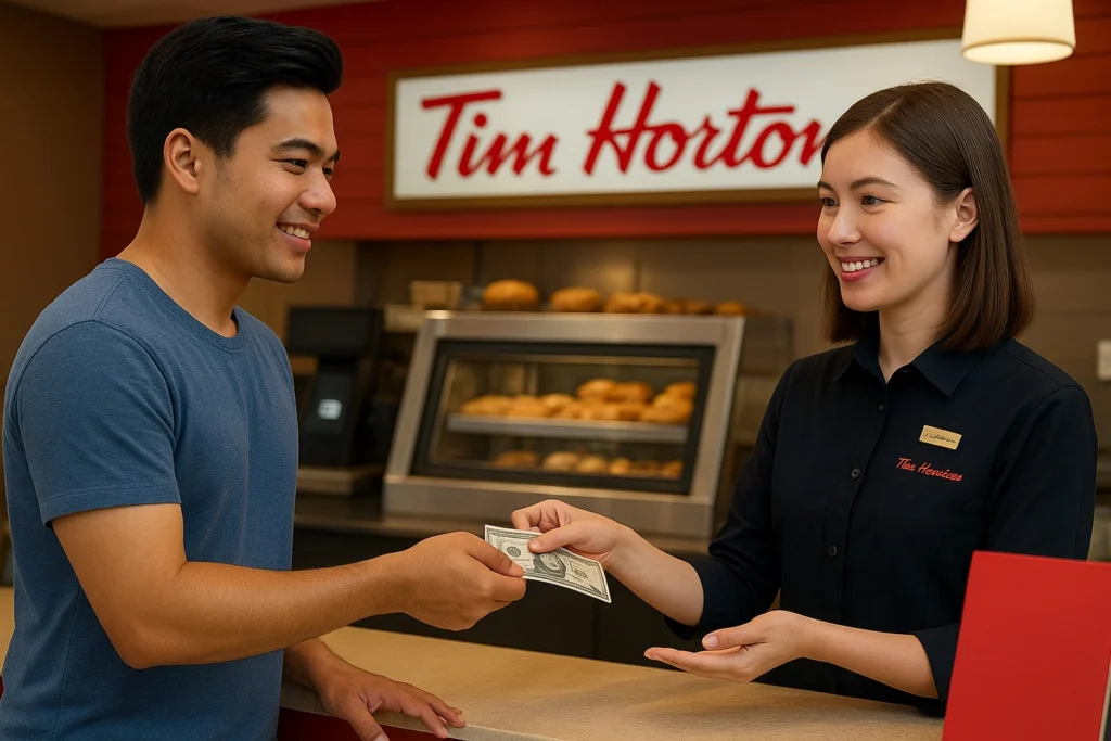 Tim Hortons Canada Payment Methods