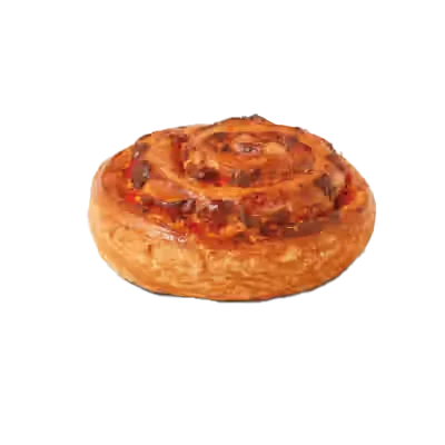 Red Pepper & Swiss Savoury Pinwheel