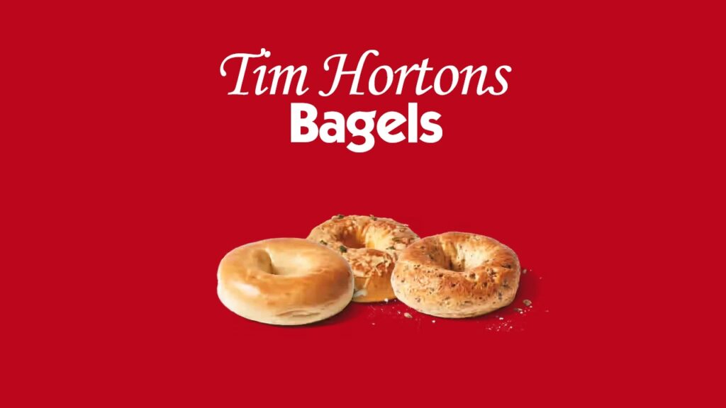 Tim Hortons Bagel Menu