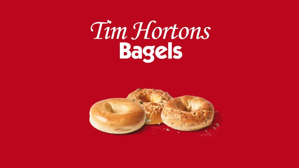 Tim Hortons Bagel Menu