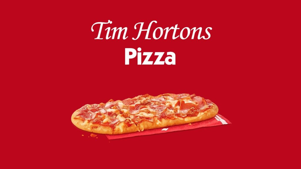 Tim Hortons Pizza Menu
