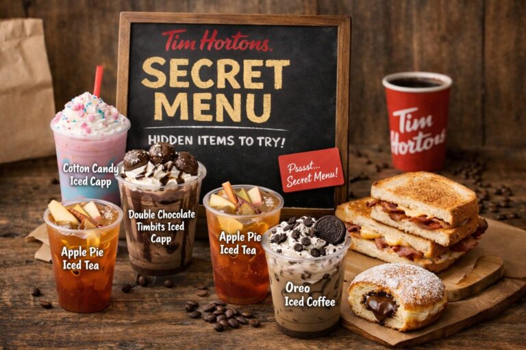 Tim Hortons Secret Menu