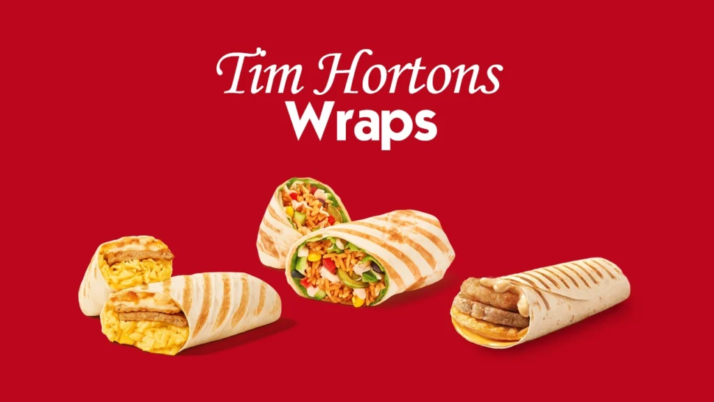 Tim Hortons Wraps Menu
