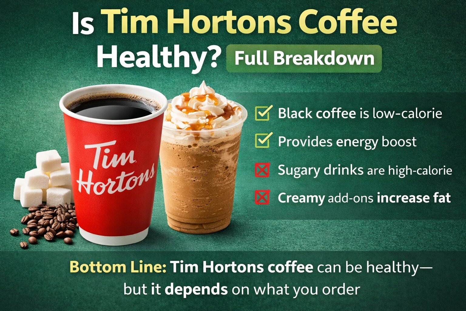 Is Tim Hortons Coffee Healthy? Full Breakdown (2026 Guide)