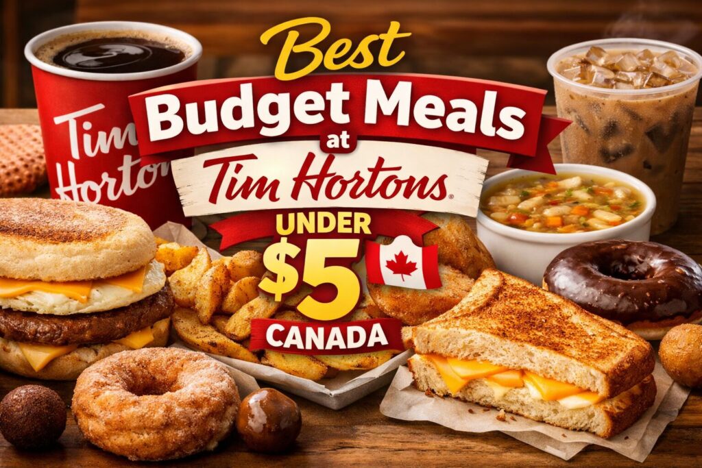 Best Budget Meals at Tim Hortons