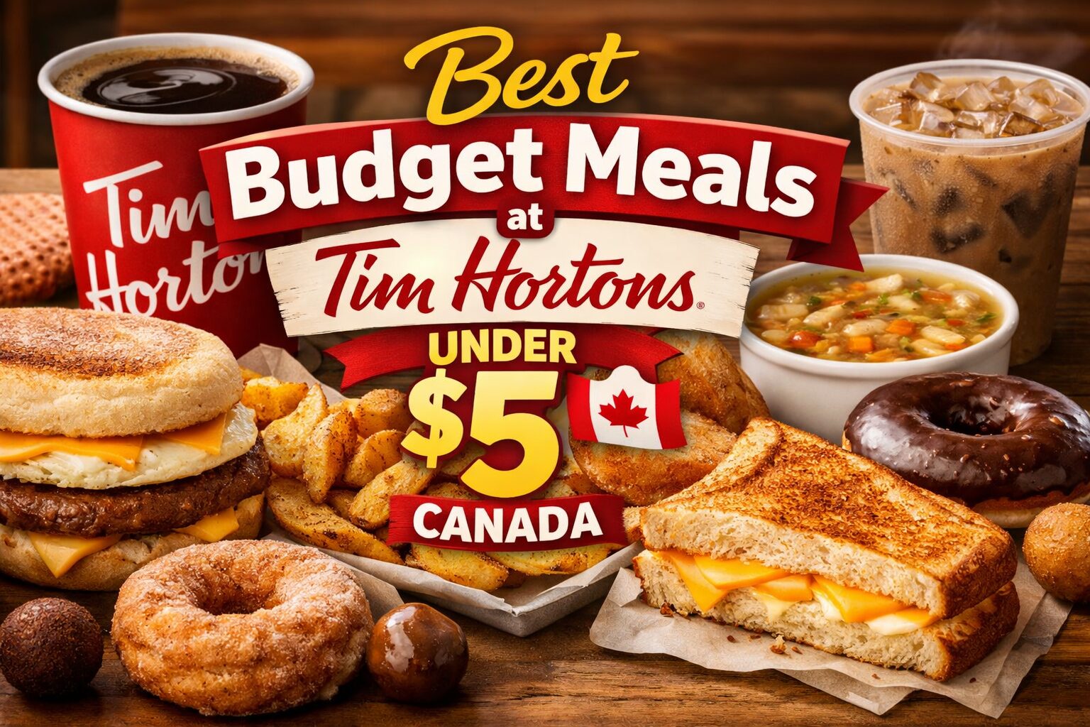 Best Budget Meals at Tim Hortons
